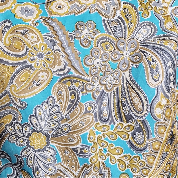 Bold Handmade Vintage Silk Drop Waist Dress - Picture 5 of 5